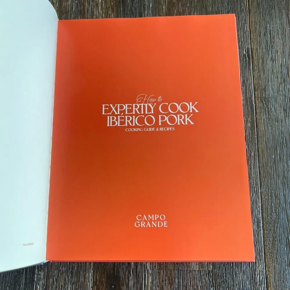 How to Expertly Cook Iberico Pork Cooking Guide & Recipes Cookbook Hardcover